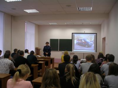 Сотрудники следственного комитета пообщались с рязанскими студентами